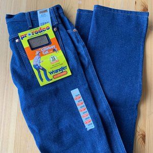 Vintage Wrangler Pro Rodeo Jeans 32x38 NWT 70's